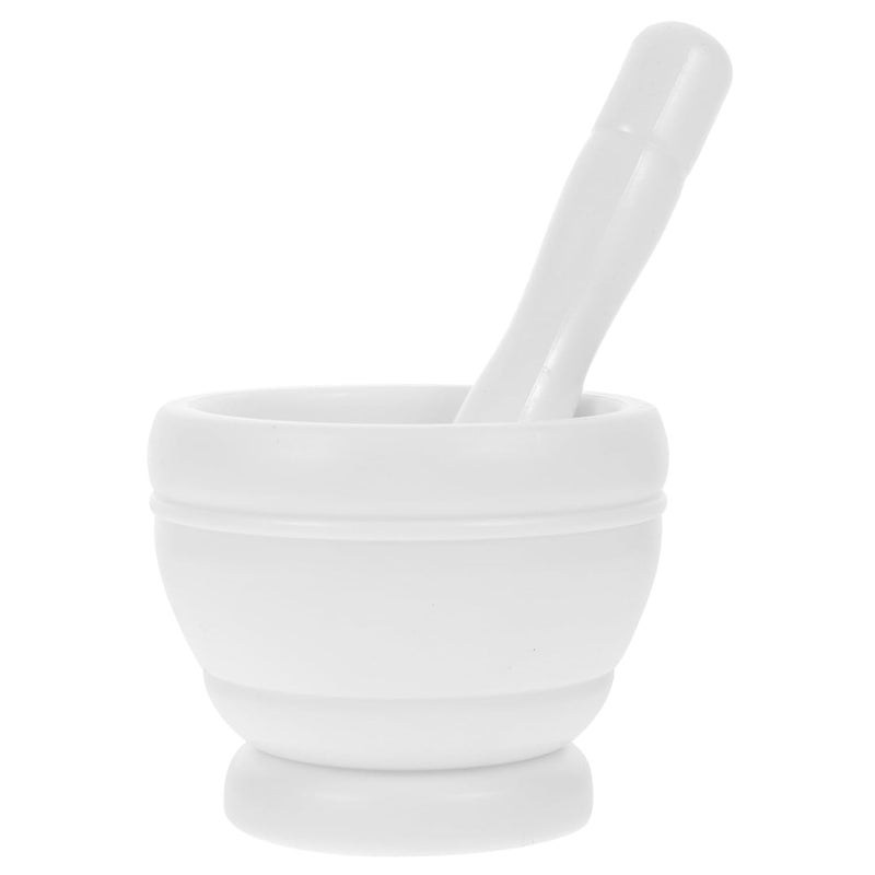 Reusable Plastic Garlic Crusher Pestle Bowl For Ginger And Spices Efficient Grinding - Image 1
